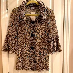 NWT Damee Inc. light weight jacket. Beautiful. Size M